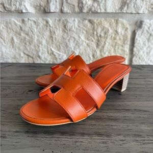 Orange Oasis Sandals (37)